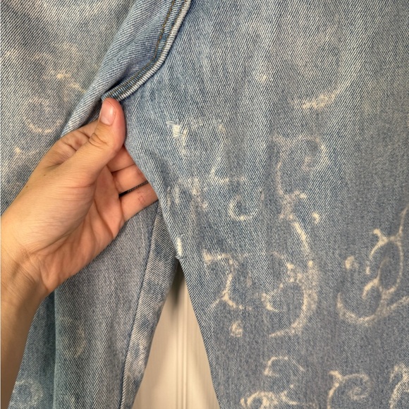 VTG Frederick’s of Hollywood Danger Clothing High Rise Denim Jeans Size 13/14 - Picture 10 of 14